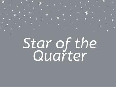 Star of the Quarter - September 2019