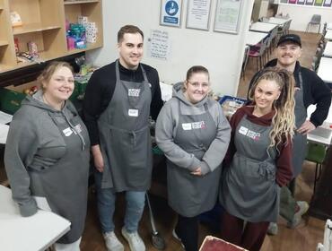 Linear Recruitment's Volunteering day at Newcastle Charity The People's Kitchen